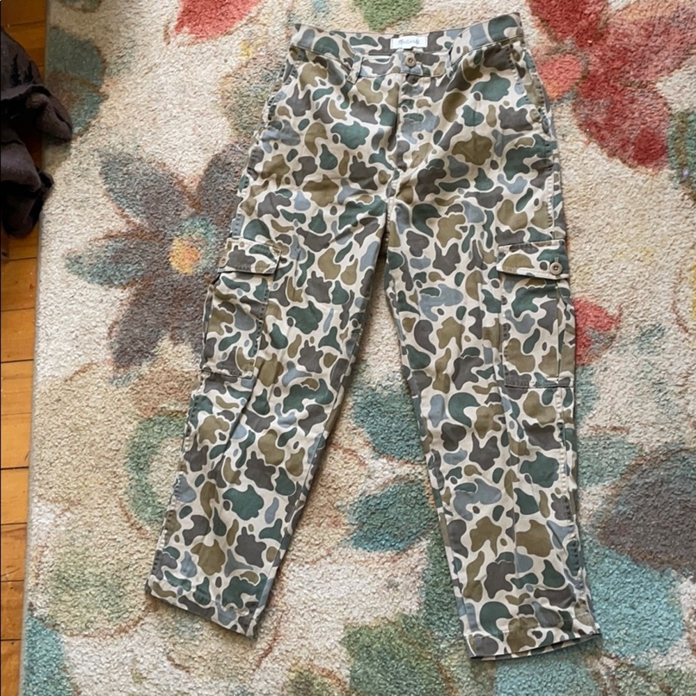 Madewell camo pants!